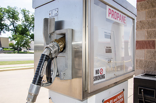 Schneider's Propane Fueling Station